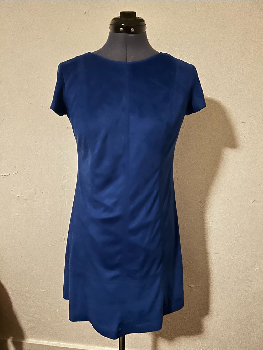 Jessica Simpson Deep Royal Blue Short Sleeve Shift Dress